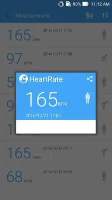 ASUS Heart Rate android App screenshot 2