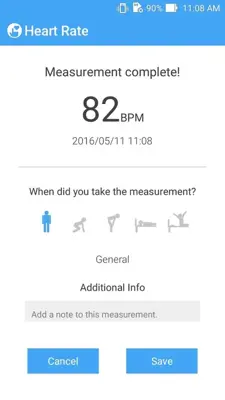 ASUS Heart Rate android App screenshot 4